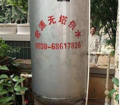 海口美蘭區鴻洲江山1T不銹鋼無塔供水器