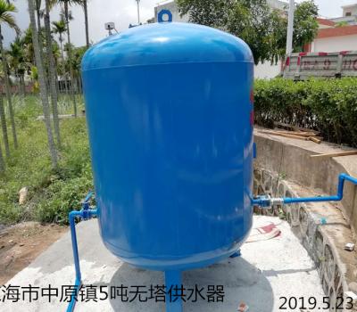 2019.5.23瓊海市中原鎮5噸無塔供水器